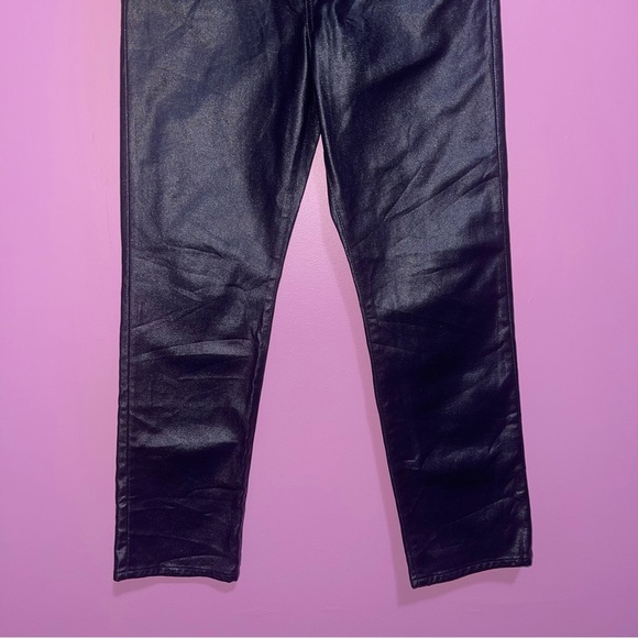 Madewell Jeans Women’s Size 28 Midnight Blue Foil 90's Straight High-Rise NWT - Picture 4 of 14